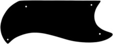 WD Custom Pickguard For Gibson 1961-1963 Half Face SG Custom #03 Black/White/...