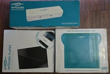 Screen Sensation Myos280 Bundle & Plate  Open Box ,But All Brand New  Never Use 