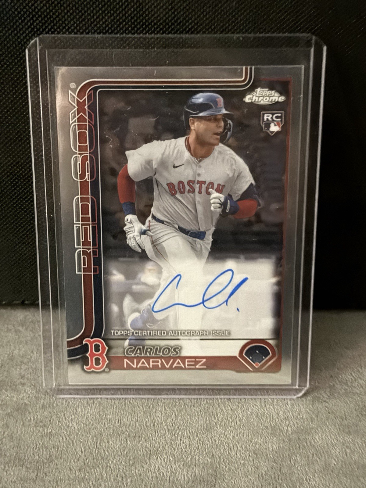 2025 TOPPS CHROME BASEBALL CARLOS NARVAEZ AUTO ROOKIE#RA-CAN