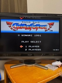 Nintendo Famicom Crisis Force FC KONAMI Cartridge only w/o Box Manual 1991 Used