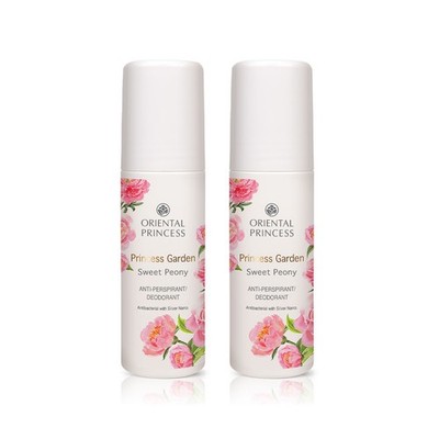 2x Deo Anti-Transpirant Oriental Princess Garden Sweet Peony