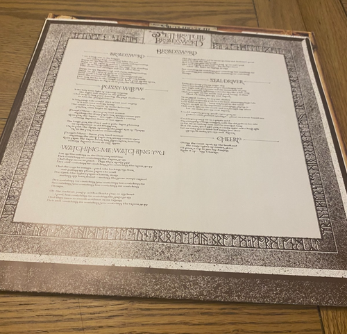 Jethro Tull - The Broadsword And The Beast CDL 1380 with Inner Lyric Sleeve - Picture 3 of 6