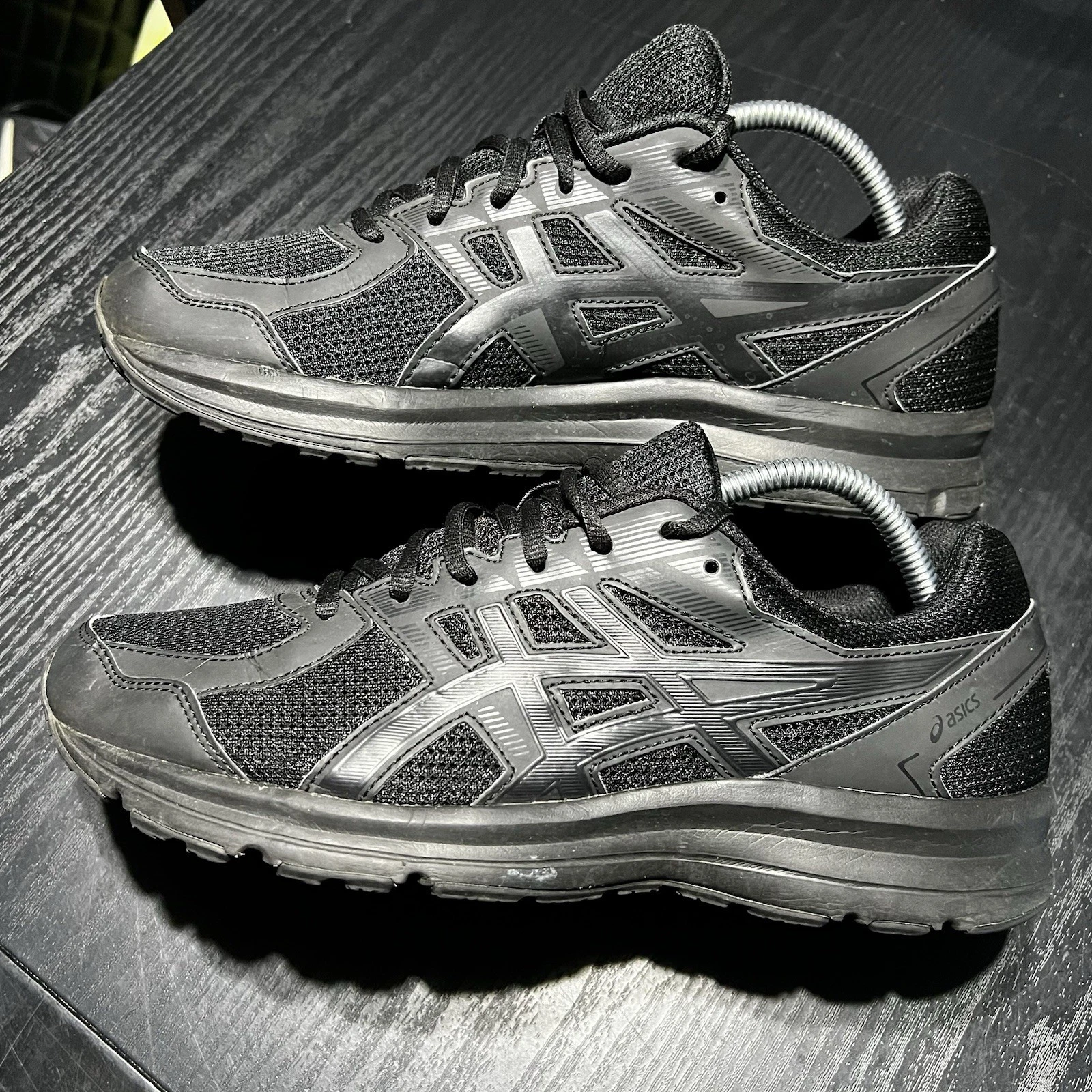 Scarpe da corsa ASICS Jolt 4 Uomo taglia 8 nere larghezza 4E