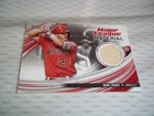 2023 Topps Baseball Major League Material card Mike Trout