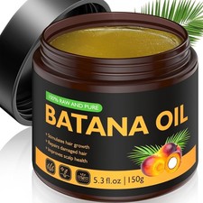 Raw Batana Oil for Hair Growth, 100 Natural Pure, Dr. Sebi Organic Batana Oil f