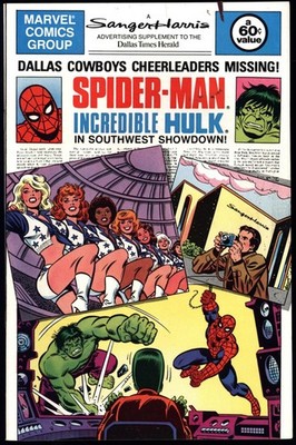 Marvel - SPIDER-MAN AND THE HULK - DALLAS TIMES HERALD (198 - Grade 8.0 - Comic 