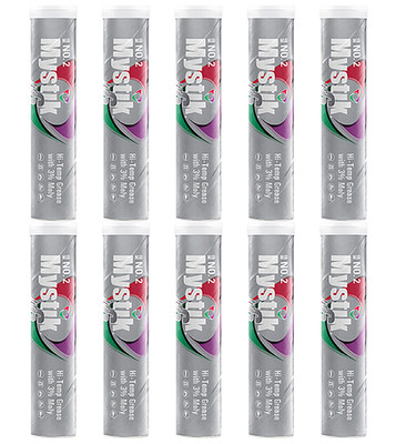 Mystik JT-6 High Temp 3% Moly #2 Grease, Case of 10 - 14 Ounce Tubes
