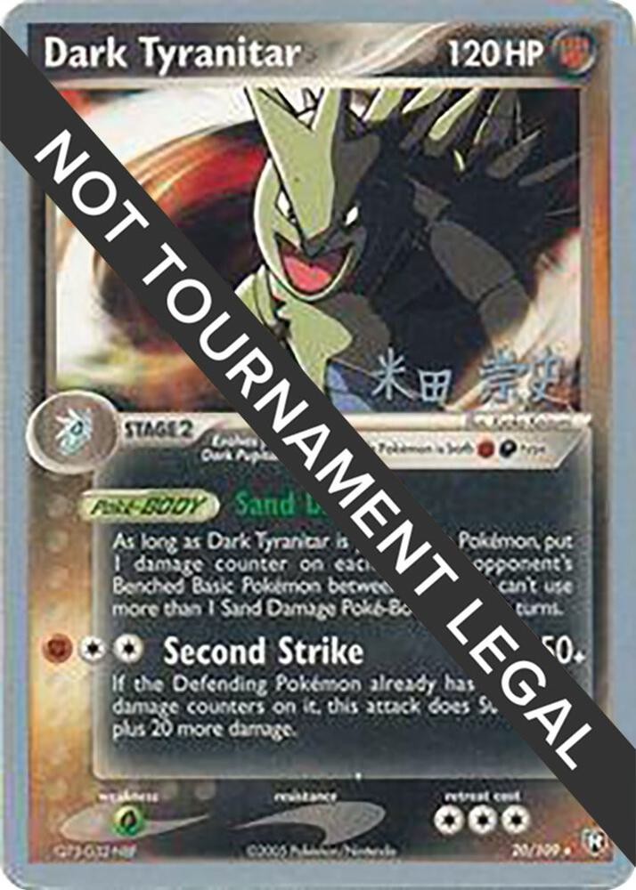 Dark Tyranitar