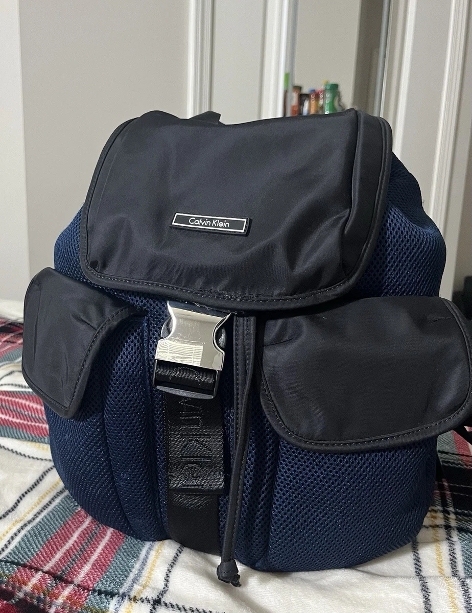 Calvin Klein Backpack Blue Bags for Men for sale | eBay