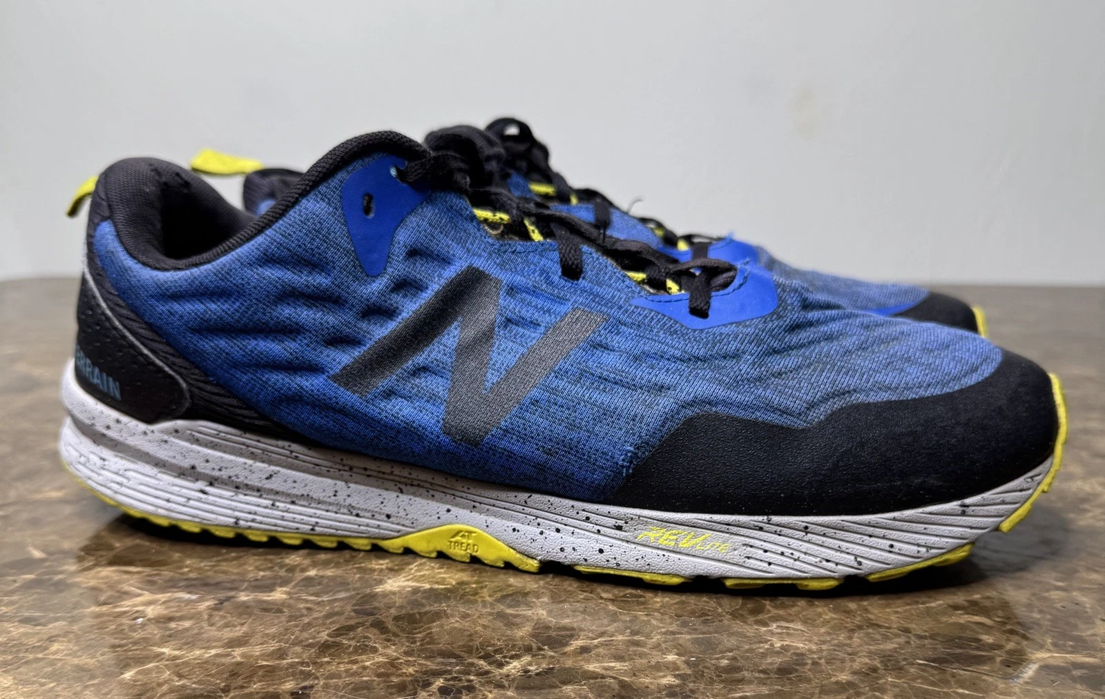New Balance Men's Nitrel V3 SpeedRide Shoes Size 11.5 EEEE Blue Trail