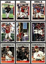 2025 Topps Archives Team Set Arizona Diamondb...
