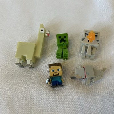 5 Minecraft Mini-figures