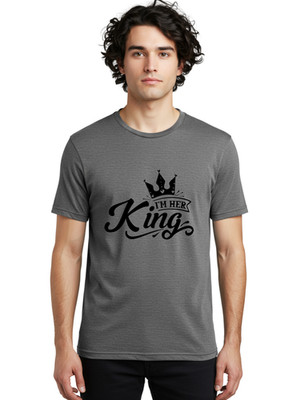 I_M Her King-B Mens Graphic Tee, 100% Cotton, Casual Summer Wear