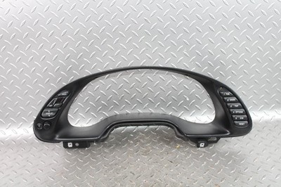 97-04 Corvette Black Dashboard Cluster Speedometer Trim Panel w/ Controls OE WTY
