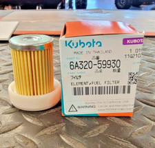 OEM KUBOTA DIESEL FUEL FILTER NO ORING 6A320-59930