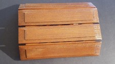 TESTED GOOD VINTAGE NUTONE TEAK STYLE PLASTIC DOOR CHIME 2-Note/Tone