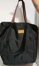 Gonex Reusable Grocery Bag, Durable Tote, Beach Bag, Etc New. Black