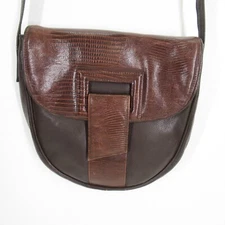 Vintage Jori Crossbody Handbag Women S Genuine Leather Lizard Embossed Purse Bag