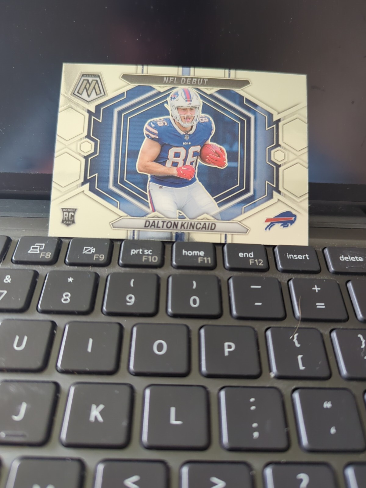 2023 Mosaic Dalton Kincaid RC # ND-20 NFL Debut Base Buffalo Bills