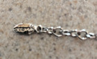VINTAGE SIGNED GUESS SILVERTONE & GOLDTONE V SHAPED NECKLACE — photo 3