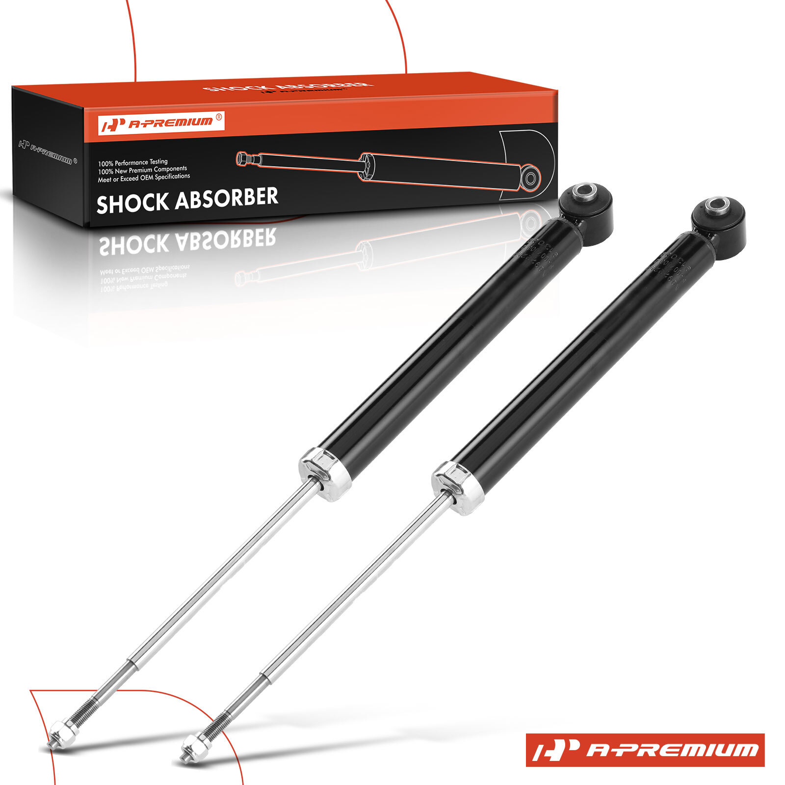 FRANKBERG 2x Shock Absorber for Kia Picanto I III 2004-2011 Rear 343405