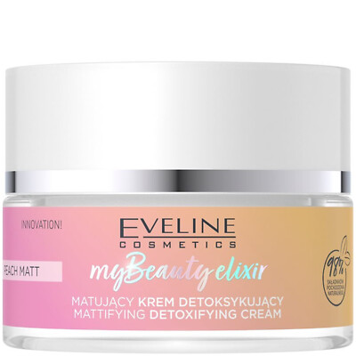EVELINE My Beauty Elixir Mattifying Detoxifying Cream with Matte Finish 50ml