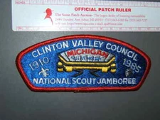 Boy Scout 1985 Clinton Valley JSP 0964N