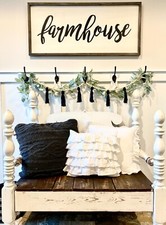 beaded tassel garland farmhouse home decor 