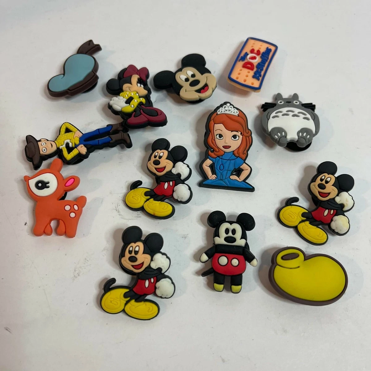 disney croc charms lot