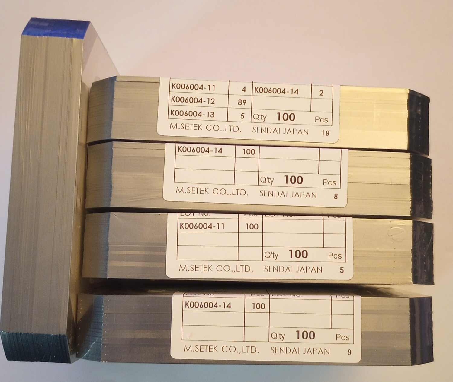 Single Crystal Silicon Wafer 127mm - 5" - 210um - Type P Boron - Qty 100