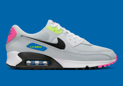 NIKE AIR MAX 90 SOUTH BEACH PLATINUM/PINK/BLK Sz 10 1 95 97 720 tn vapormax plus