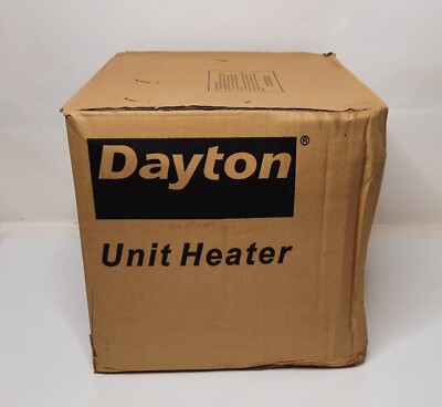 NEW Open Box Dayton Electric Wall Ceiling Unit Heater 208V AC 5kW 1-Phase 3UG74D
