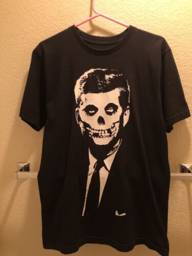 Misfits JFK Shirt SSUR Size Medium Very Limited Y2K Short Sleeve