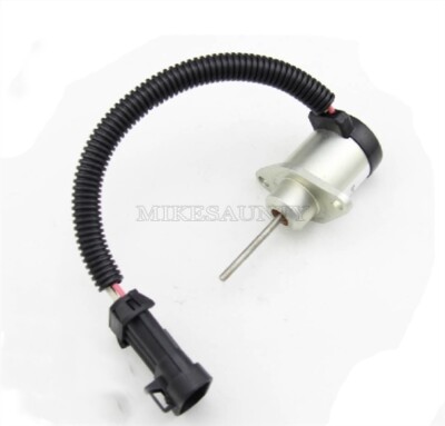 Stop Solenoid Bobcat Kubota 6691498 1503ES-12A5UC4S Brand New S185 Skid Steer ca