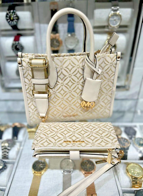 Michael Kors Mirella SM Shopper Crossbody Bag+Double Zip Michael Kors Mirella SM Shopper Crossbody Bag+Double Zip