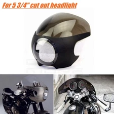 ABS Motorcycle Headlamp Front Faring For Harley Sportster Softail Chopper Bobber