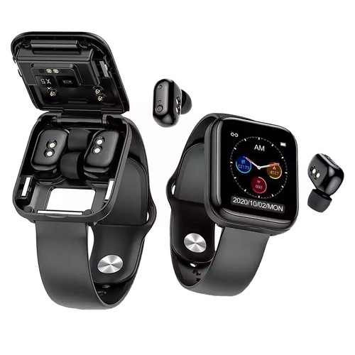 Smart Watch X5 TWS auricolare Bluetooth auricolari Wireless due in uno  1.54 | eBay