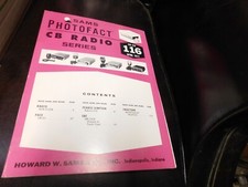Sams Photofact CB Radio Series Servicing Data Repair Magazine CB-116