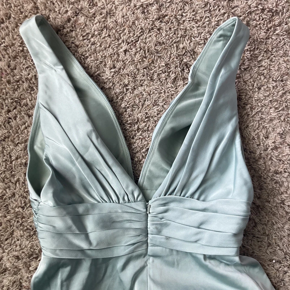 kennedy blue bridesmaid dress Green Size 8 Long Ball Gown - Image 4 of 4