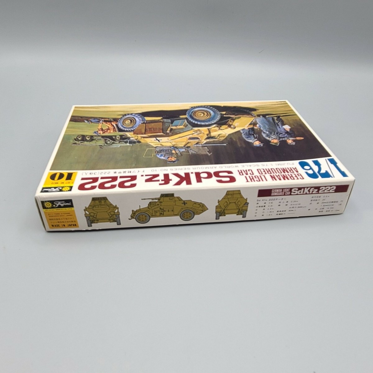 German Light Armored Car Model Kit Sd.Kfz.222 Battlefield