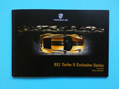 Prospekt / Preisliste - Porsche 911 (991) - Turbo S Exclusive Series - 06/17