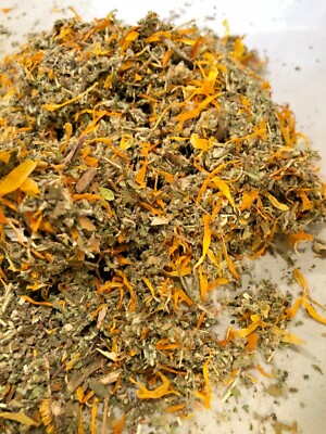 Marigold Damiana Mullein Ginkgo Gotu Kola No.9 Herb Mix Natural Bulk Mixture