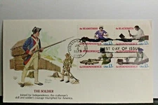 USPS FDC #1717-20 – 1977 13c Skilled Hands for Independence Fleetwood ST1057