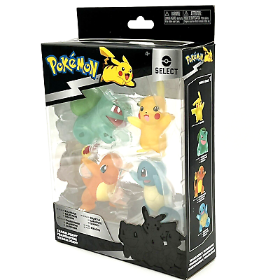  Pokémon Battle Figure 4 Pack - Translucent Figures