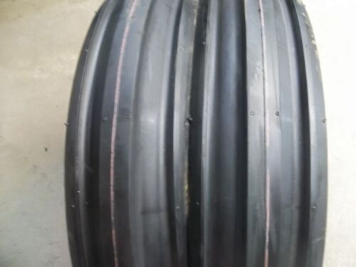 TWO 350x8, 350-8, 3.50-8 CUB CADET Triple Rib Front Tractor Tires with tubes - Picture 1 of 1