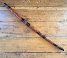 Vintage Folk Art Hand Carved Figurative 35 Inch Cane Walking Stick