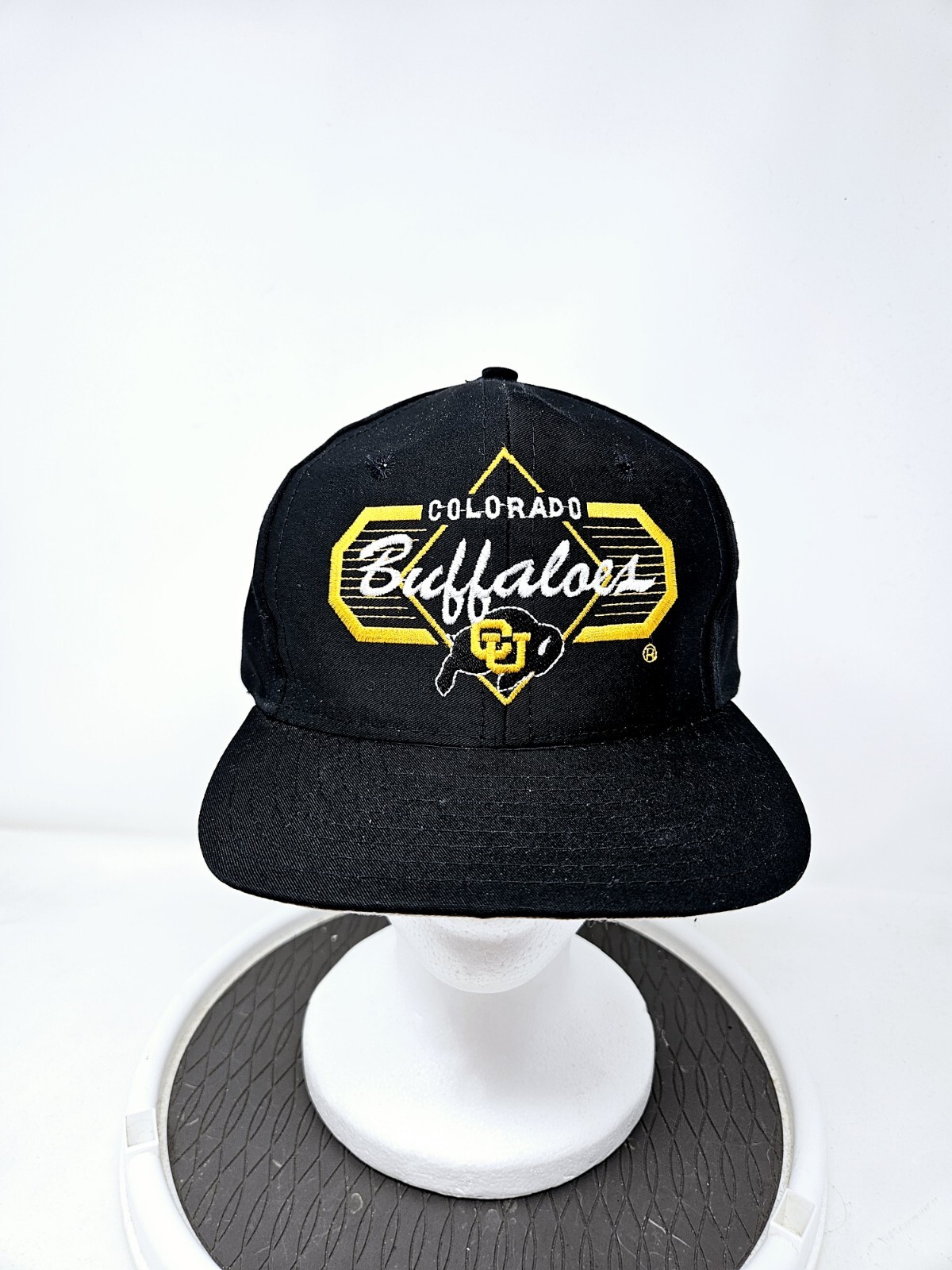 Vintage 90s Colorado Buffaloes NCAA Football Snapback Hat Deion Sanders Era