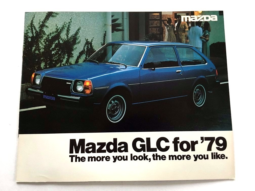 1979 Mazda GLC 12-page Original Car Sales Brochure Catalog - 323