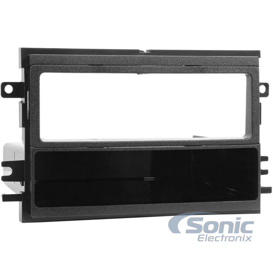 Kit de tablero de instalación DIN simple/doble Metra 99-5815 para Ford/Lincoln/Mercedes 04-12 Foto 2 de 4