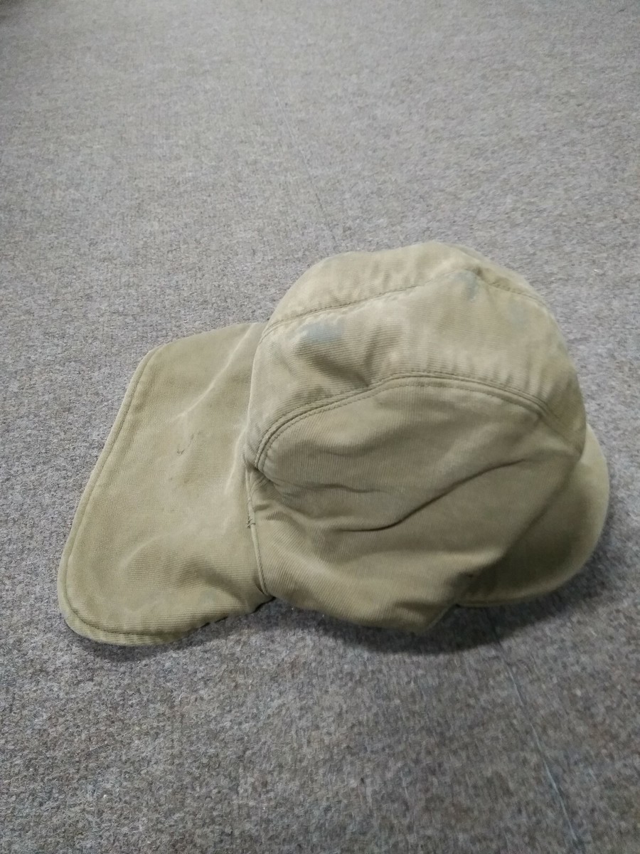 Vintage WW2 US Navy Winter Cap N1 size 7 1944 Contract NXSX69446